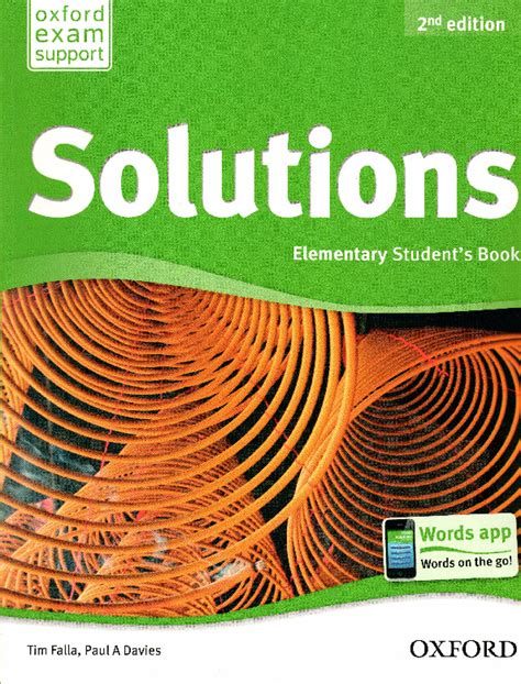 Read Online Oxford Solutions Elementary 2Nd Edition Test 