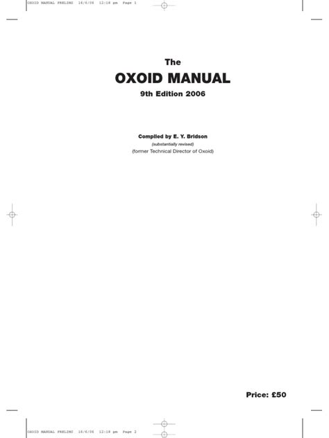 Read Oxoid Manual 11Th Edition File Type Pdf 