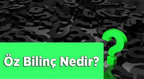 Oz Bilinc Nedir