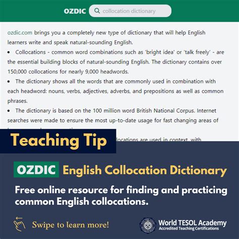 ozdic | T in Oxford Collocations Dictionary c u