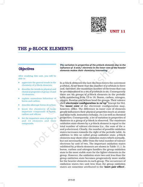P Block Ncert Pdf