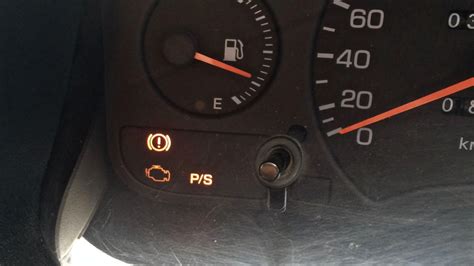 p s warning light