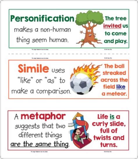 Read Online P 105 Similes Metaphors And Personification Answer Key 
