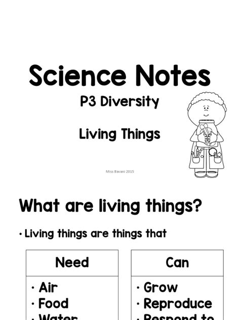 P3 Science Diversity Test Papers