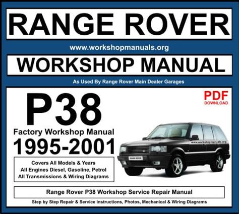 P38 Range Rover Workshop Manual