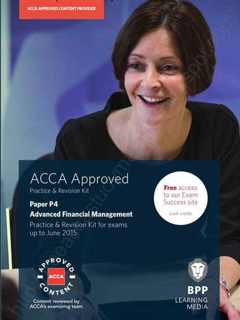 P4 Bpp Exam Tips Acca June 2014