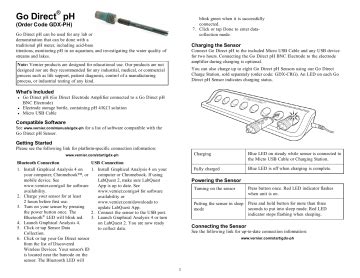 pH Sensor User Manual – Vernier