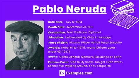 pablo neruda biography summary examples