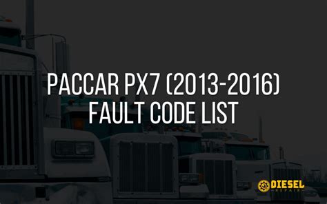 Read Paccar Engine Codes 524287 
