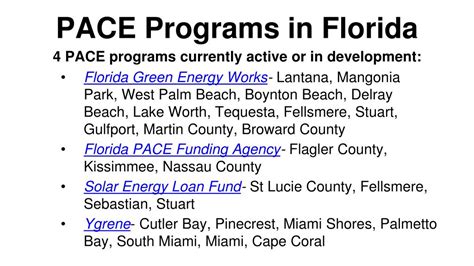 pace program florida