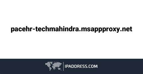 Pacehr Techmahindra Com
