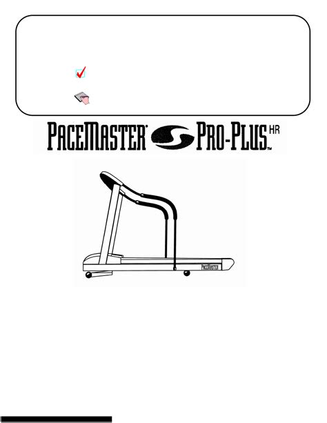 Read Pacesetter Treadmill User Guide 