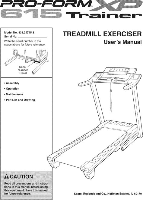 Read Pacesetter Treadmill User Guide 