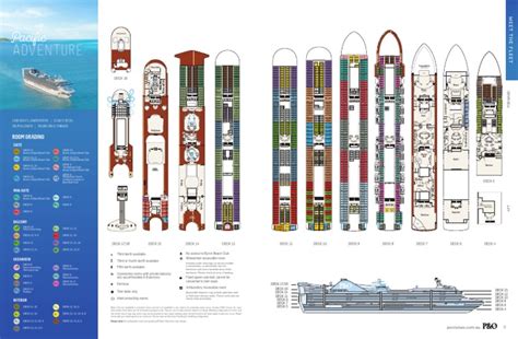 Pacific Adventure Deck Plan