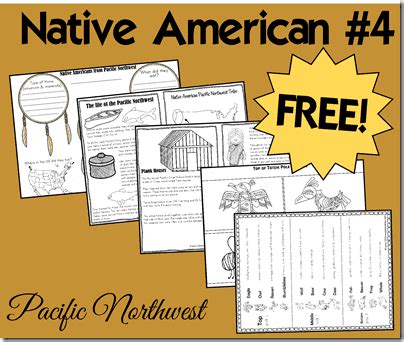 Pacific Northwest Tribes Native Americans Worksheets Amp Activities Native American Worksheets 2nd Grade - Native American Worksheets 2nd Grade