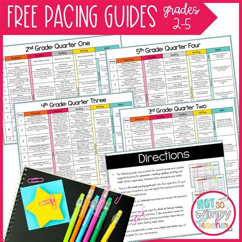 pacing guides second grade miami dade