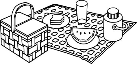 Pack For A Picnic Coloring Page Crayola Com Picnic Basket Coloring Pages - Picnic Basket Coloring Pages