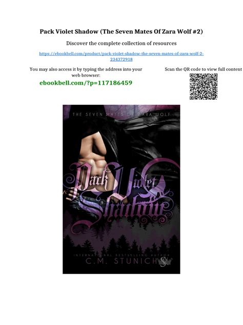 Pack Violet Shadow ( The Seven Mates Of Zara Wolf Book 2)