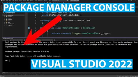 package manager console commands