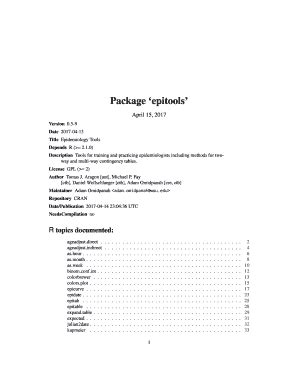 Read Package Epitools R 