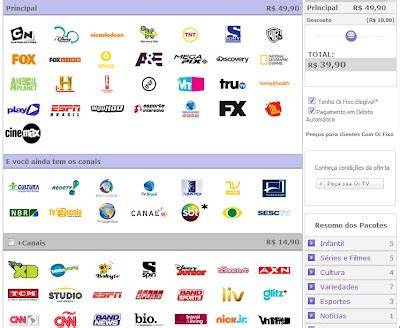 Pacotes Da Oi Tv