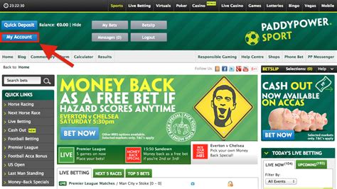paddy power withdrawal