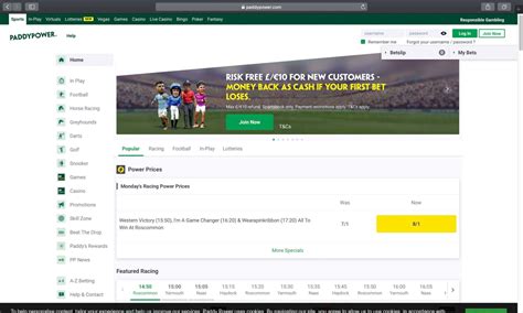 paddypower sister sites