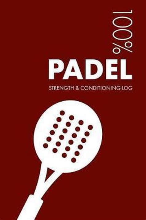 padel training log and diary training journal for