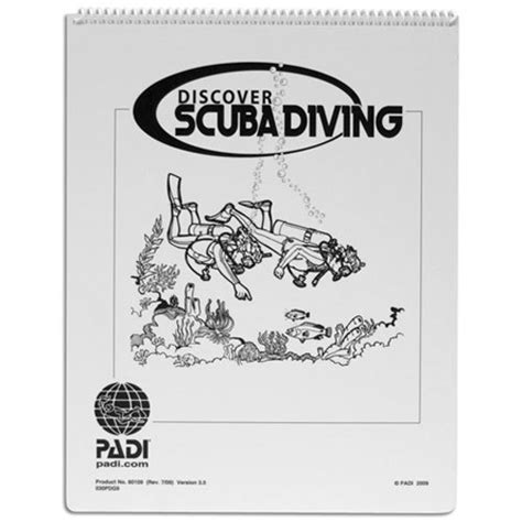 Padi Discover Scuba Diving Flip Chart