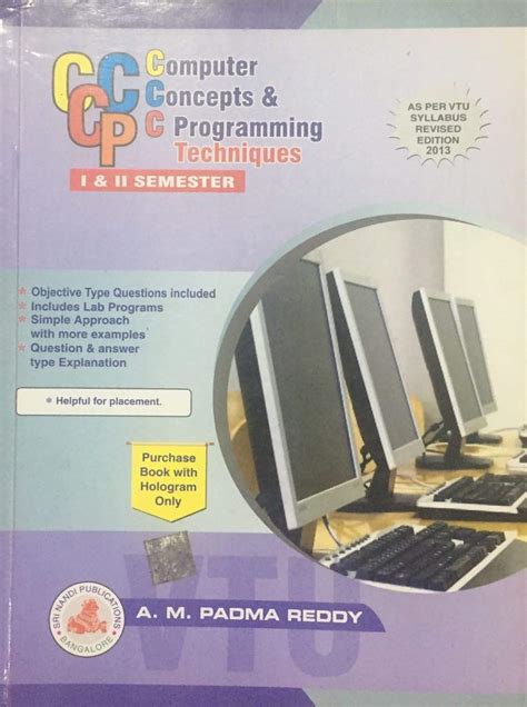 Padma Reddy Computer Concepts