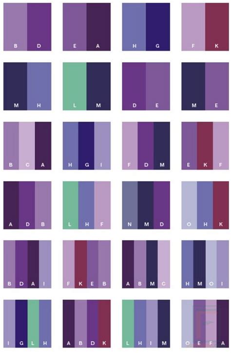 Paduan Warna Gradasi  Kombinasi Warna Ungu Untuk Desain Rumah Yang Elegan - Paduan Warna Gradasi