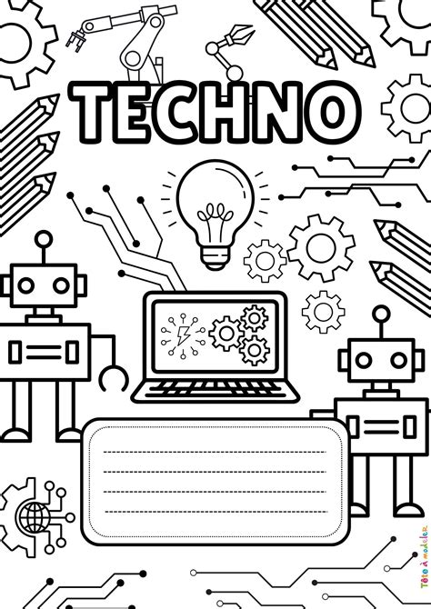 Page De Garde Techno