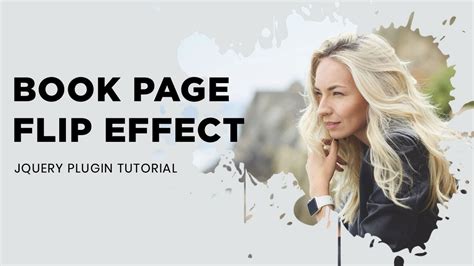 page turning effect jquery