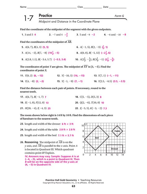 Full Download Page 63 Answers Prentice Hall Gold Algebra 