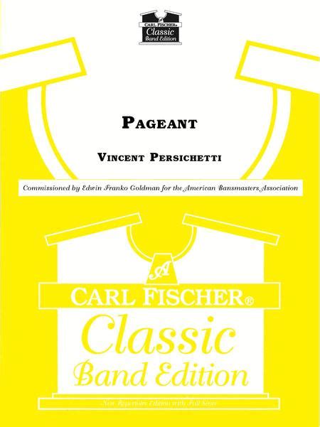pageant persichetti score pdf