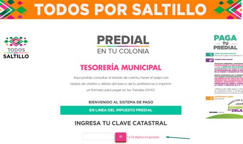 Pago Predial Saltillo