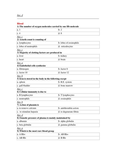 Read Online Pah Dem Physiology Program Mcq Paper 