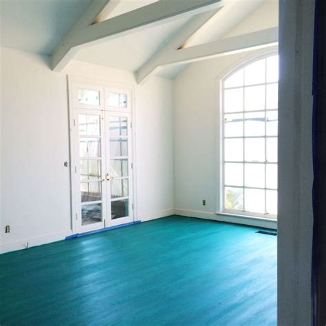 Painted Living Room Floors