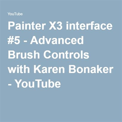 Painter X3 Tutorials