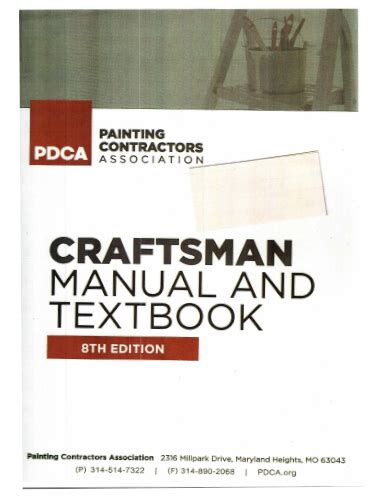 Read Online Painting And Decorating Craftsman Manual Textbook 8Th Edition 
