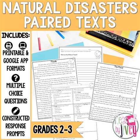 Paired Texts Print Amp Digital Natural Disasters Grades Paired Texts For 3rd Grade - Paired Texts For 3rd Grade