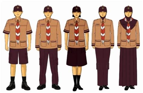 Pakaian Seragam Kwartir Nasional Baju Pramuka Dan Atribut - Baju Pramuka Dan Atribut