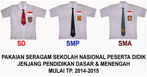 Pakaian Seragam Sekolah Nasional Bagi Penerima Latih Jenjang Seragam Guru Sd - Seragam Guru Sd