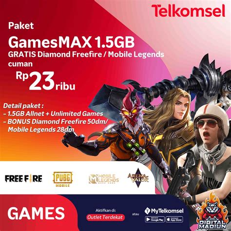 paket gamesmax telkomsel