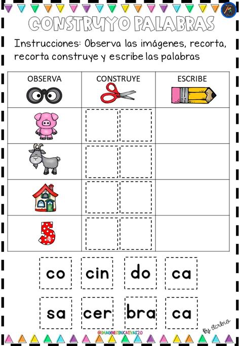 Palabras Con 2 Silabas
