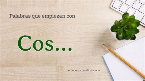 Palabras Con Cos