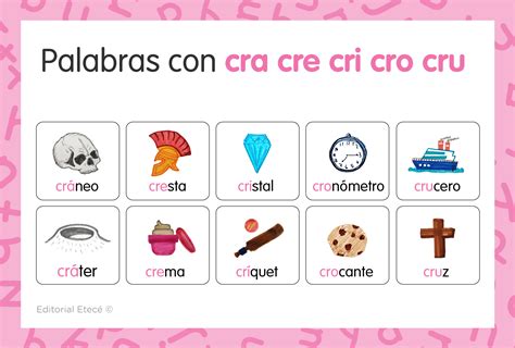 Palabras Con Cr