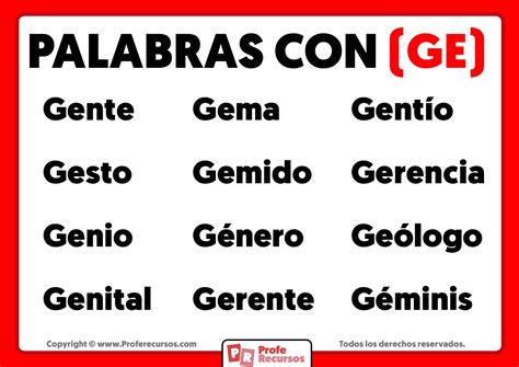 Palabras Con Güe