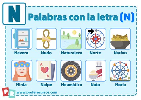 Palabras Con N