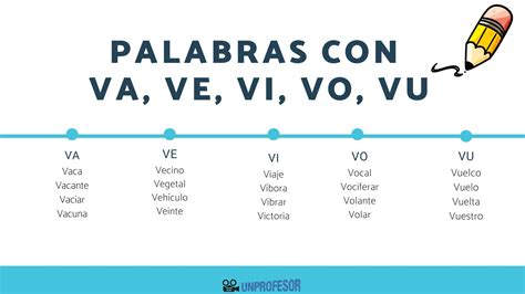 Palabras Con Ve